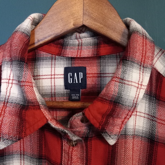 Gap Women's Flannel Shirt SZ XXL - Picture 3 of 4